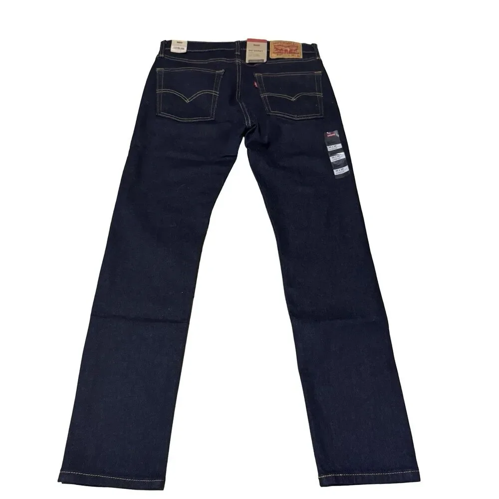 NWT‎ Levis 510 Jeans Men Skinny Hip Dark Wash Stretch Denim Pants 30x30